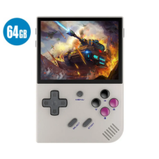 Портативная Игровая Ретро Консоль - Anbernic RG35XX Plus - H700 quad core WIFI 64GB Память 5000 Игр 3300мАч Цвет Серый